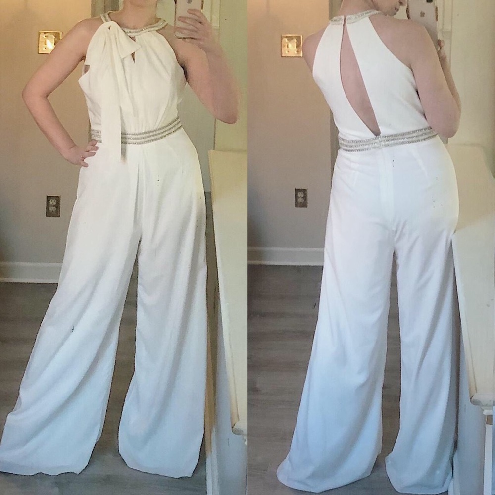 Wedding Jumpsuit (Size: 12)